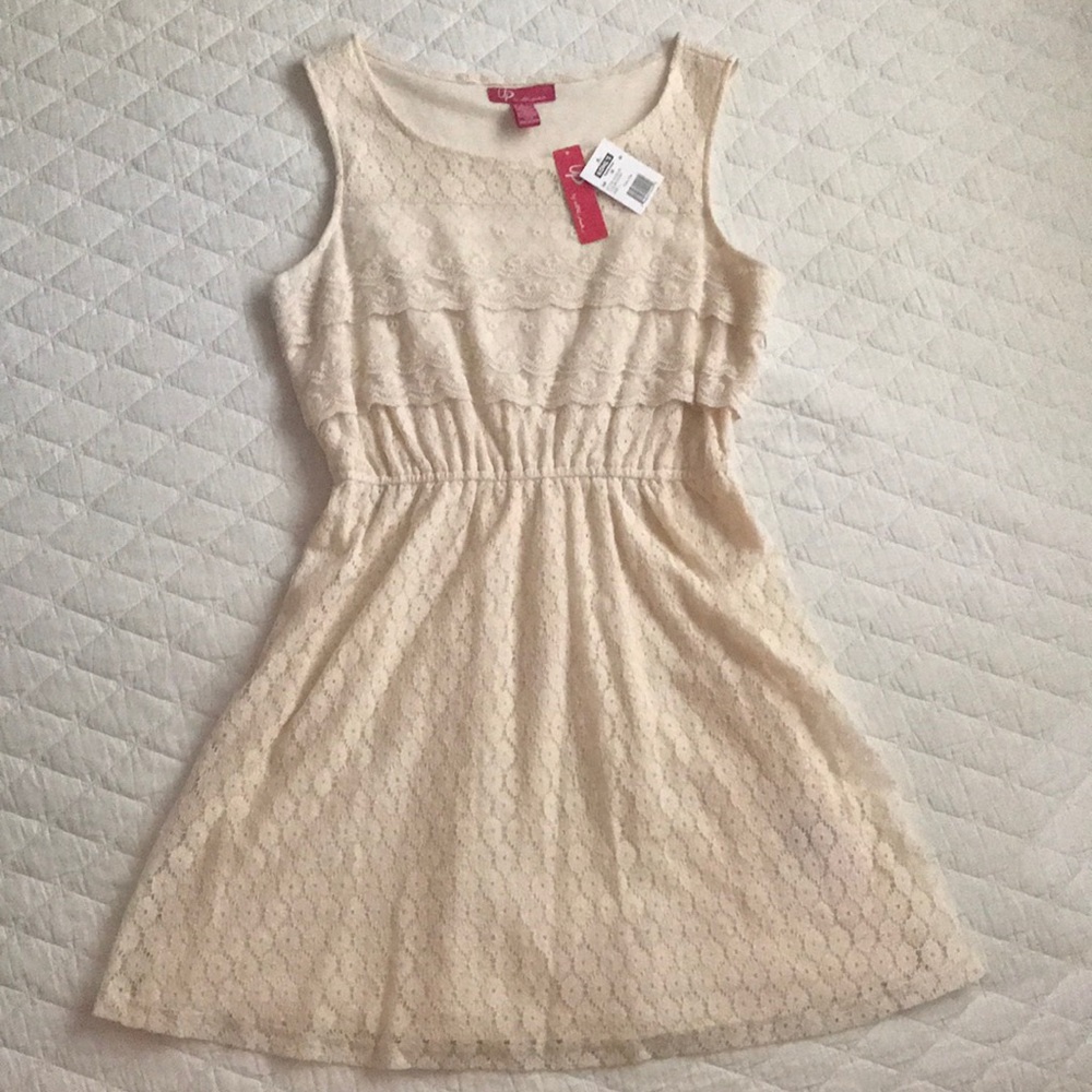 UP by Ultra Pink Lace Dress
